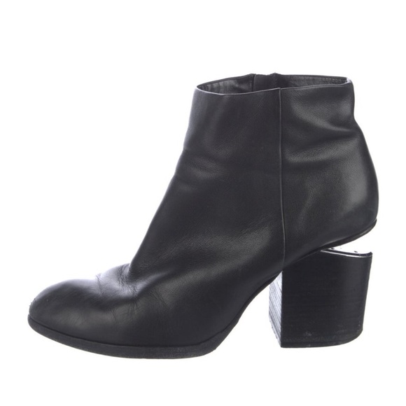 Alexander Wang leather Booties